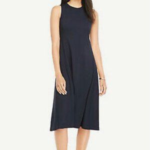 Drapey Midi Flare Dress - Ann Taylor